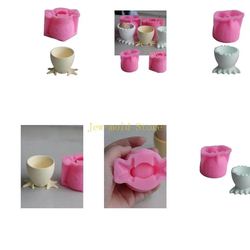 

C71B Sturdy Silicone Feet Stand Holder Mold For Crafting Stylish Storage Containers