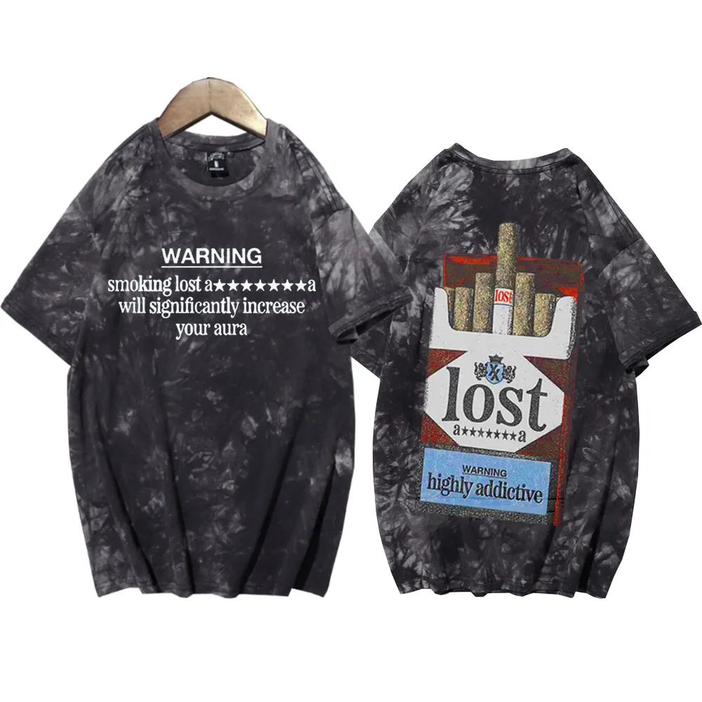 Machine Gun Kelly MGK Lost Americana Tie Dye Shirt Man Woman Crewneck Short Sleeve T-shirt Fan Gift