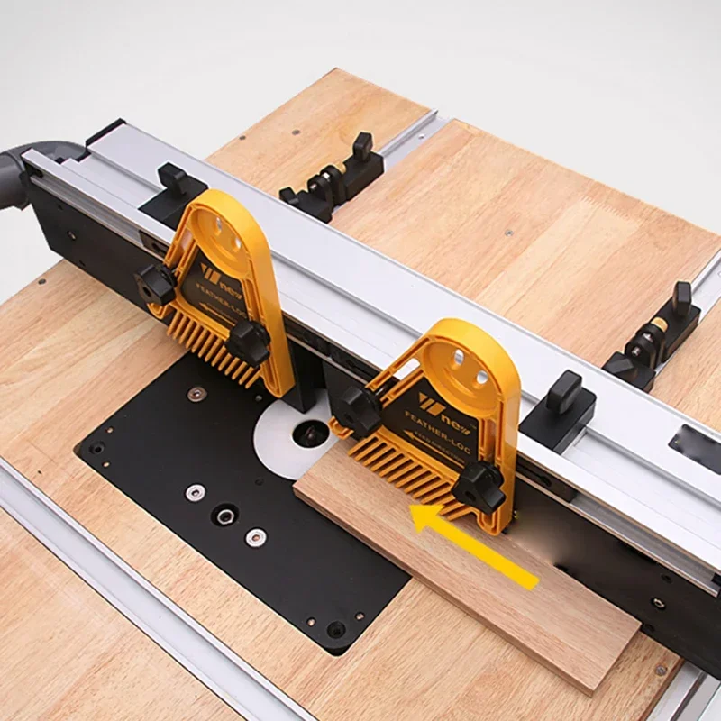 DIY Router Table Setup: Fence for Inverted/Table-Mounted Routers & Trimmers (T-Slot/Miter Slot Compatible)