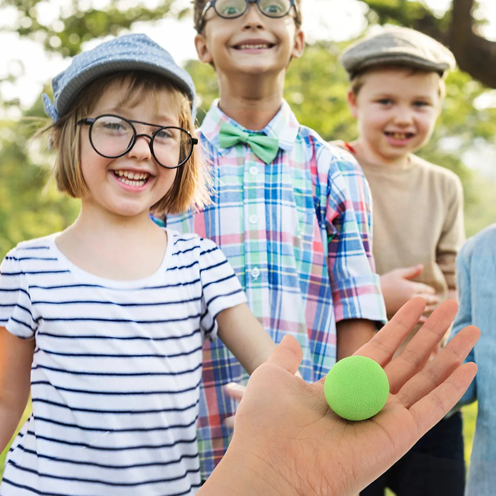 Balles de jeu en mousse souple Eva, 100 pièces, Mini balles en éponge pour jeu de tir cible, activité sportive Interactive, cadeau de fête d'anniversaire