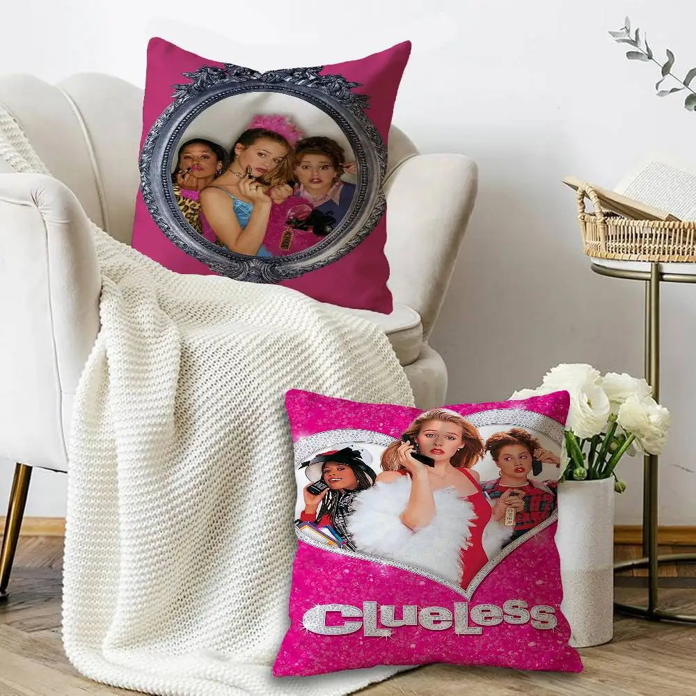 Canvas Painting Pictures Clueless Movie  Pillow Anime Pillow Sofa Bed Head Pillow Cover Cushion Cover 45x45 cm Fashion