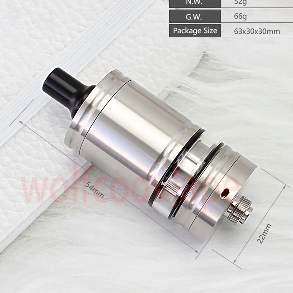 RTA 316SS 5 22 0.8/1/1.2/1.5 RTA Vape atomizer tank for coils & atomizers - gallery image 5
