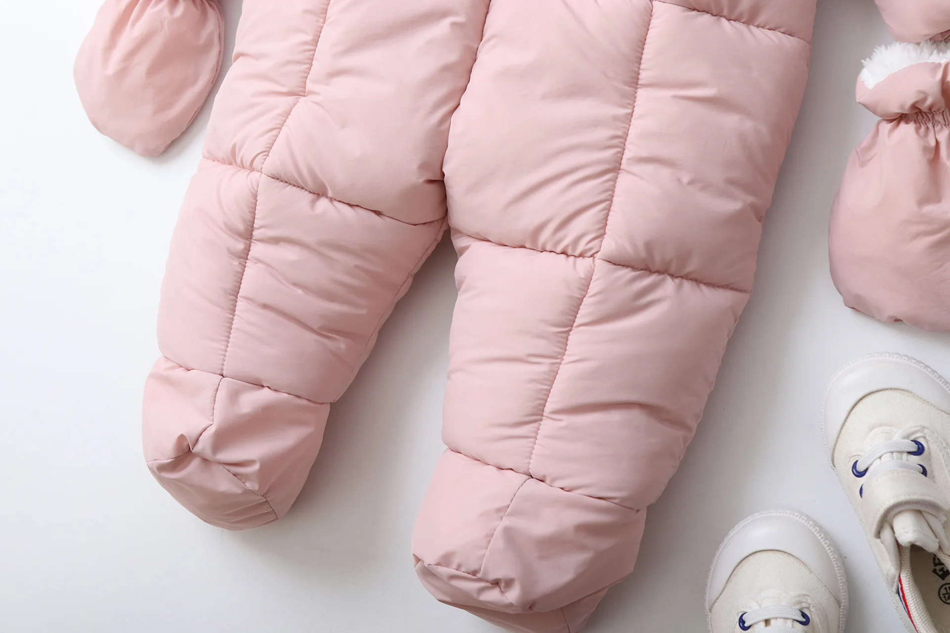2026 Neue Babykleidung Herbst/Winter Verdickte Warme Kapuzen-Babykleidung Winddicht und Wasserdicht Outdoor-Schneebekleidung – Detail 22