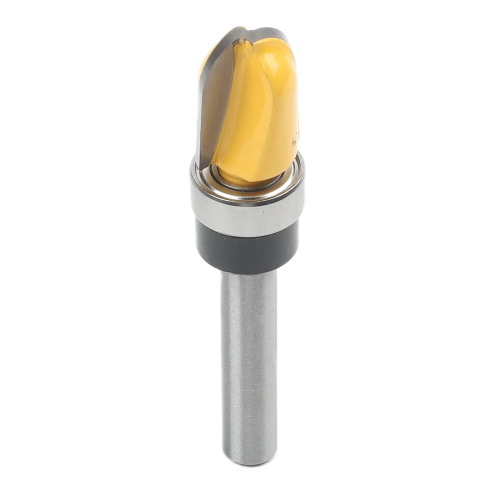 

Round Nose Cutter Router Bits For Woodworking 45 Steel Handle Heat Resistant Totally Enclosed Bearing For Templates