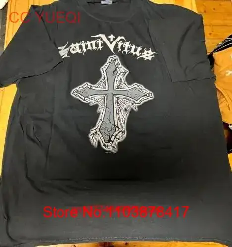 Saint Vitus I was Born Too Late Vintage T Shirt THE OBSESSED WINO WEINRICH long or short sleeves