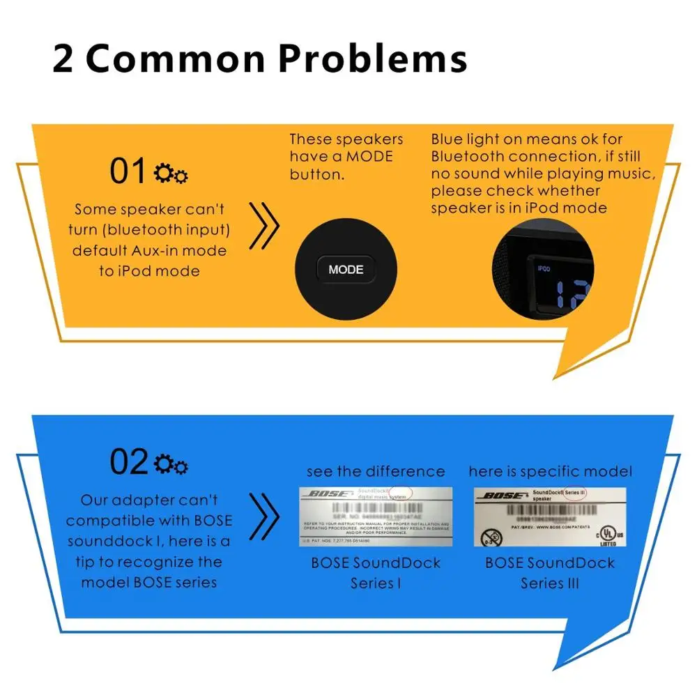 Picture 7: 30pin Bluetooth 5.0 Wireless 30 Pin stereo audio Adapter Music Receiver for Yamaha CRX-040 TSX130 TSX70 PDX13 30-Pin speaker