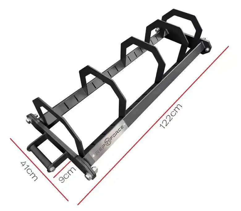 Training Sheet Barbell Plate Cart Large Hole Plate Cart Full Film Rack Load Capacity 500KG