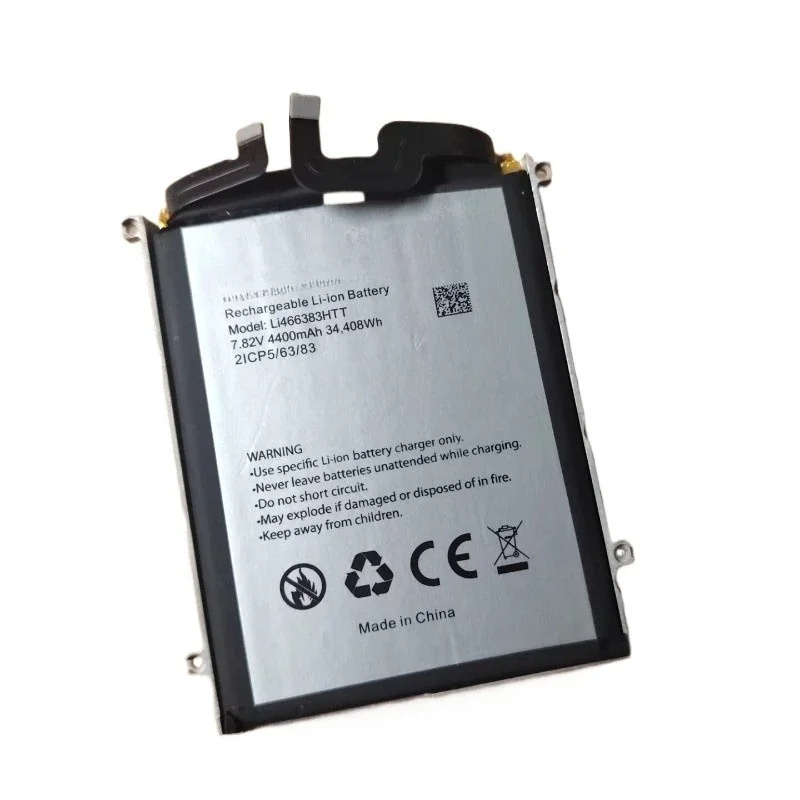 New Li466383HTT 7.82V 4400mAh Mobile Phone Battery for Blackview BV8800 BL9000 Pro 2ICP5/63183 Batteries