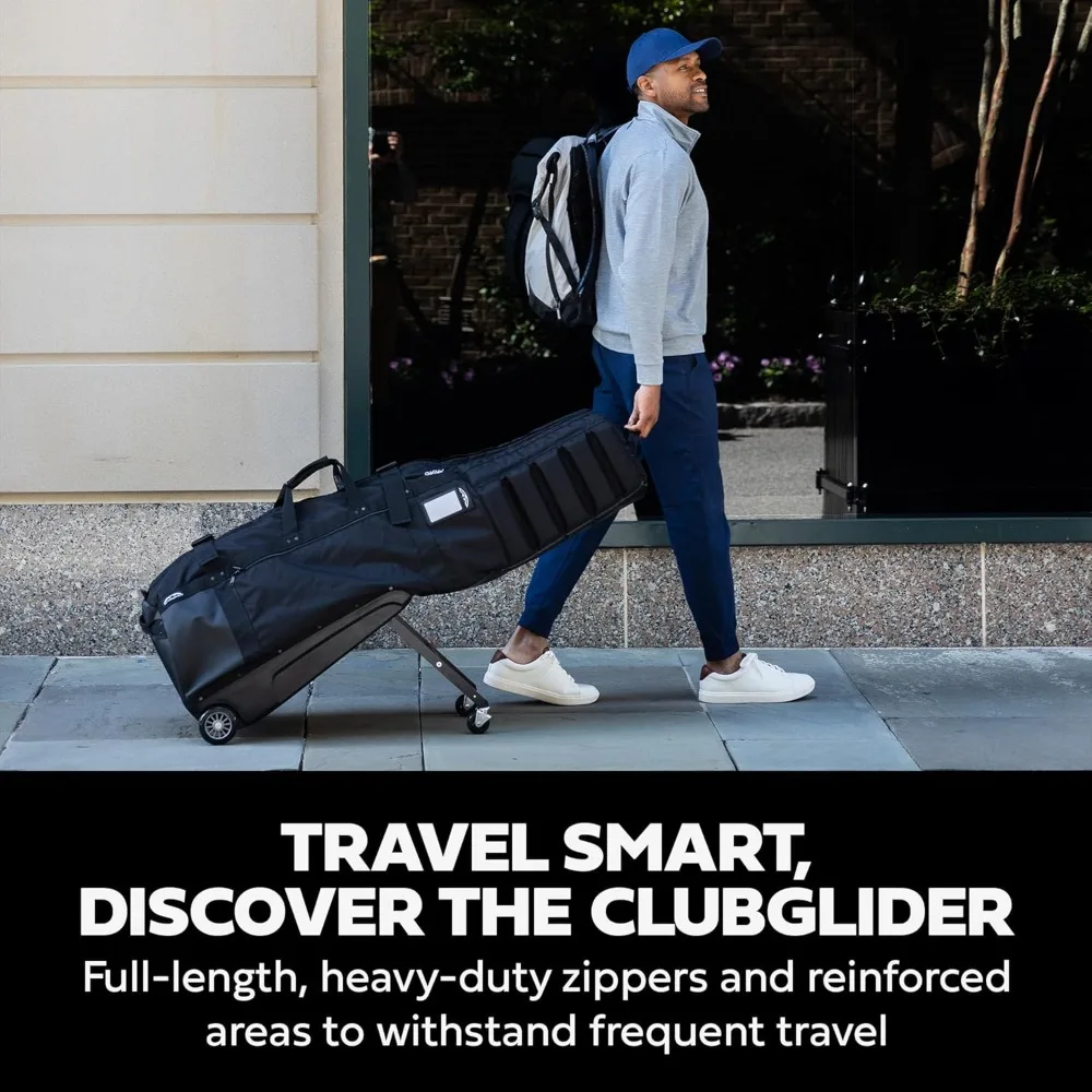 

ClubGlider Meridian - Prestigious Golf Travel Bag with Wheels for Ultimate Convenience - Heavy Duty Golf