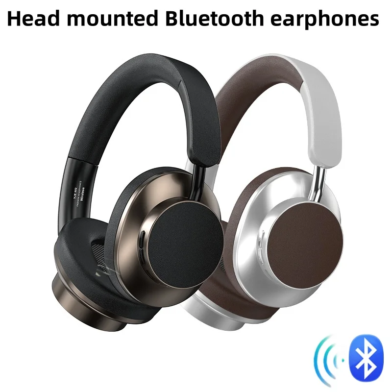 With Ultra Long BatteryBluetooth Earphones Head Mounted Earphones with 3D Earmuffs for Wireless Low Latency Listening to Music