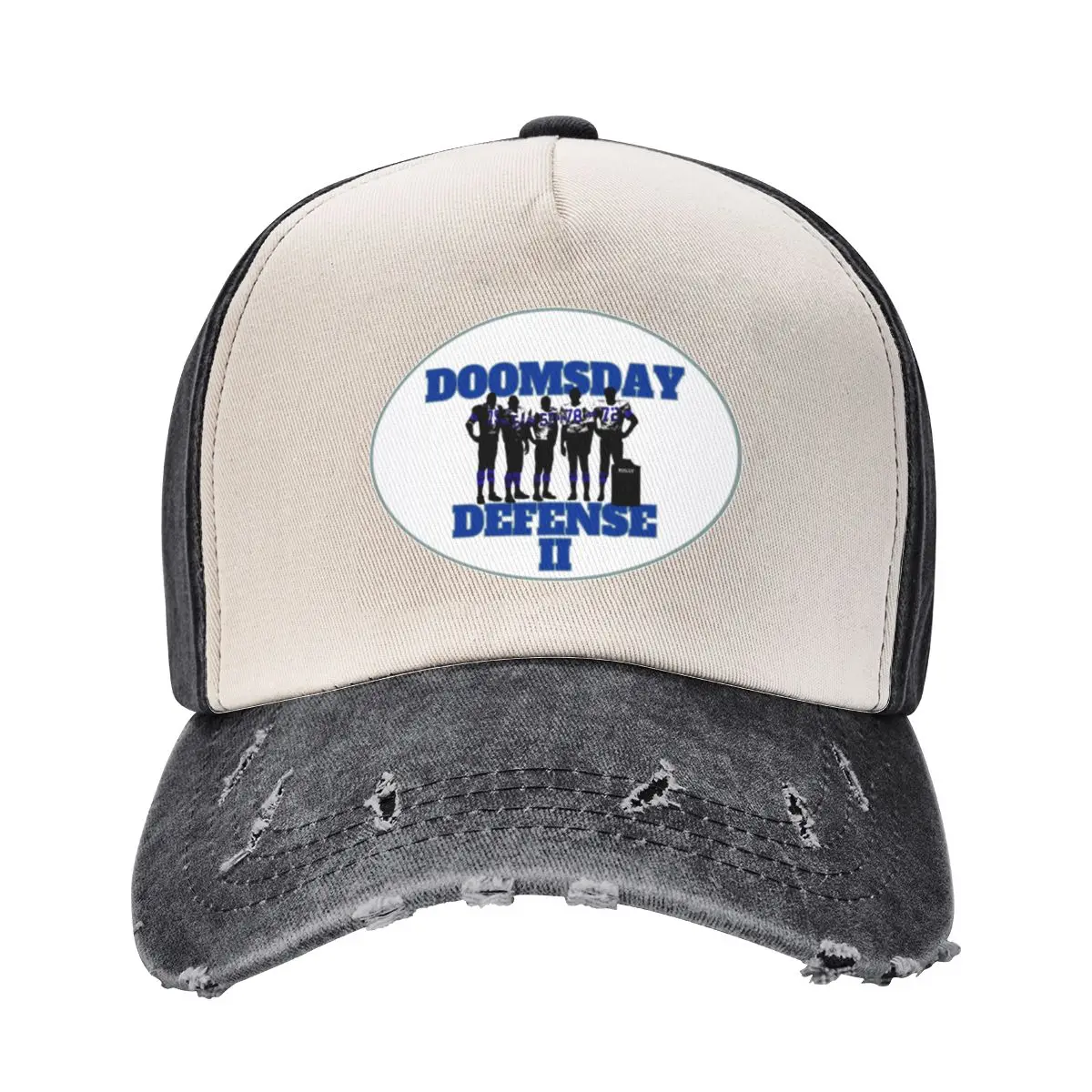 Doomsday Defense II- Dallas- Silver Baseball Cap Fishing cap |-F-| Dropshipping Trucker Hats For Men Women's