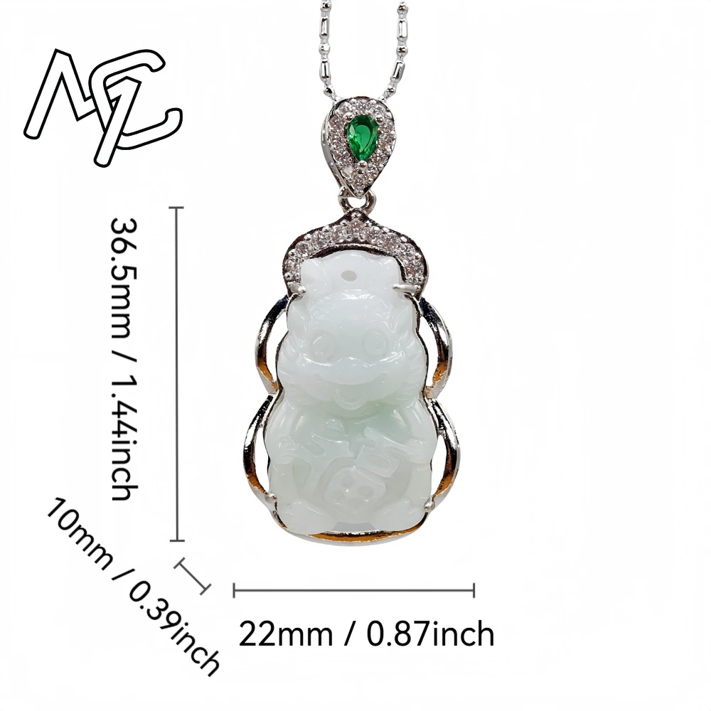 925 الفضة البطانة البورمية اليشم قابل للتعديل زهرة القرع عقد بحلية متدلية على شكل فراشة خاتم الزمرد الوردي الطبيعي الأخضر النساء مجوهرات مخصصة