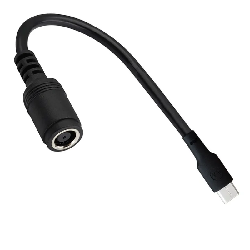 1pcs/ 15cm Type-C Male To DC 7.4x5.0 mm Female Power Cord Cable Laptop Adapter 7450 7.4*5.0mm