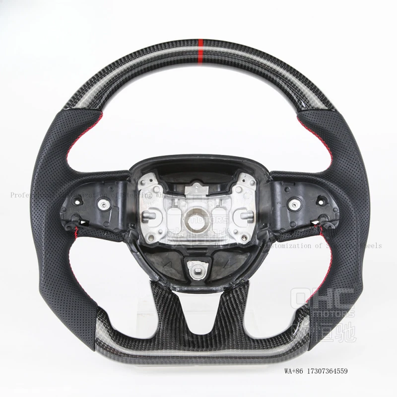 Cross-border supply of genuine carbon fiber car steering wheels for modification and upgrade of 15-20 Charger and Challenger mod