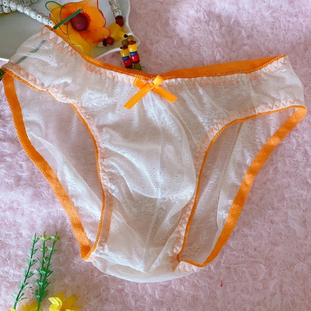 Man's Lace Sexy Bri… - image