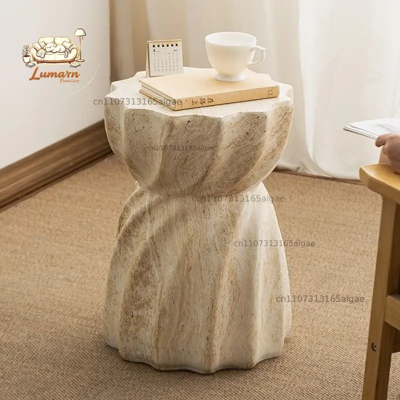 Nordic Industrial Style Bedroom Bedside Table Side Table Homestay Creative Coffee Table Garden Living Room Cafe Tables