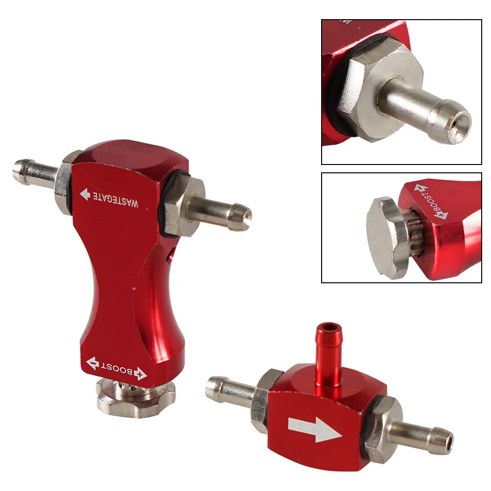 Universal Manual Turbo Boost Controller Bleed Valve Pressurize Regulating Kit Car Modified Turbocharged Regulator Aluminum view 4
