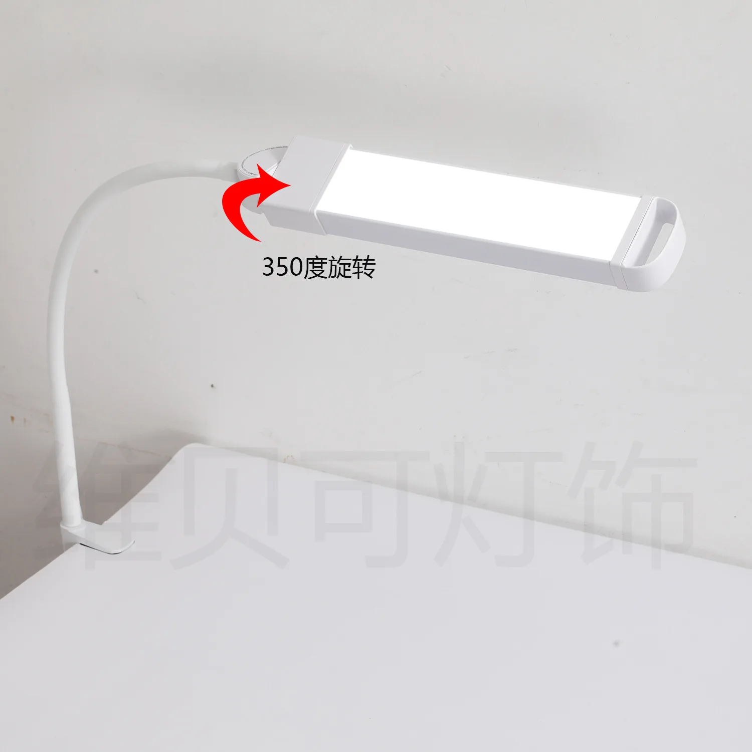 Suitable for Nail art lighting desk lamp, bracket clip super bright tattoo special simple desktop, fill light beauty desktop lam