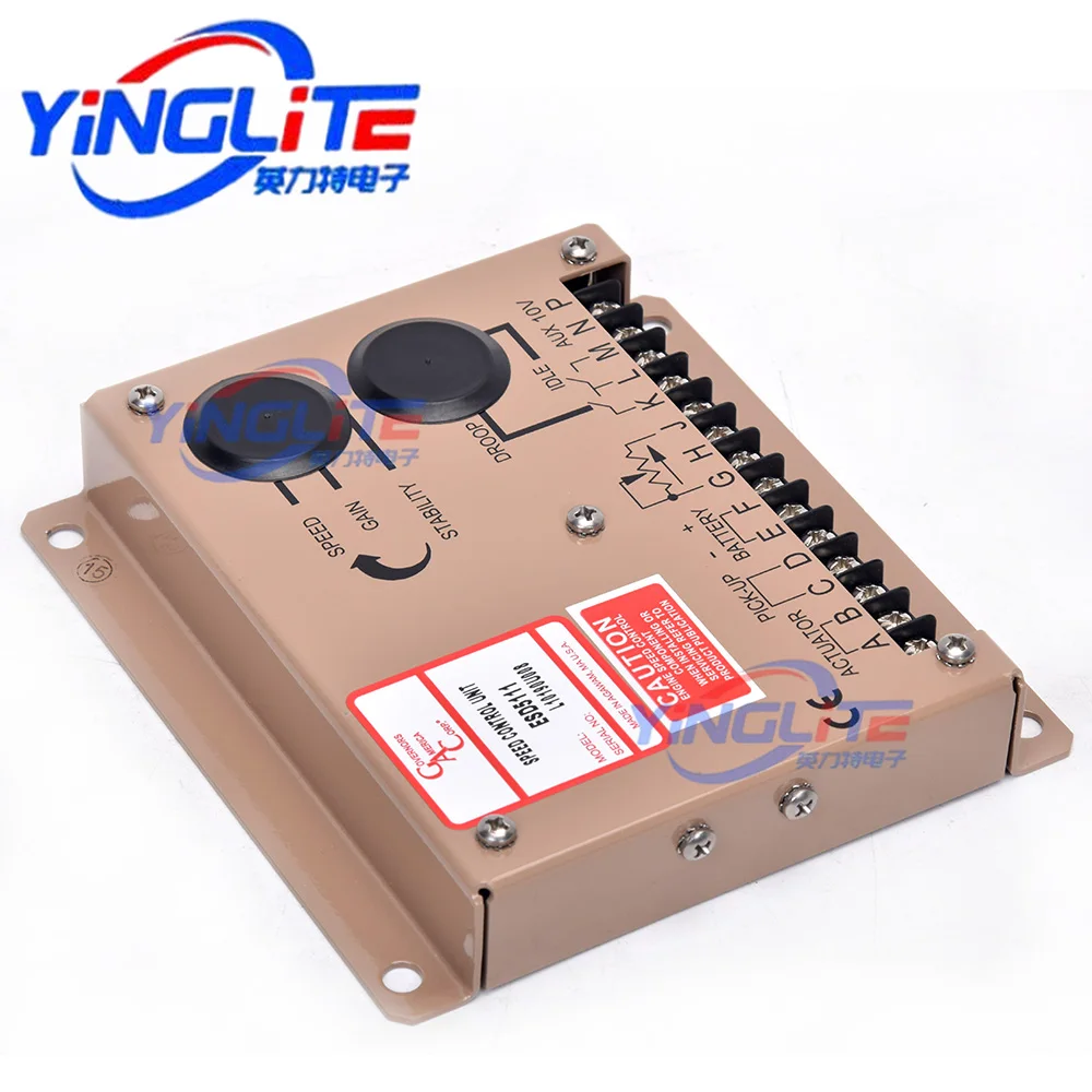 Original  ESD5111 Genset Generator Engine Governor Control Unit Controller ESD 5111