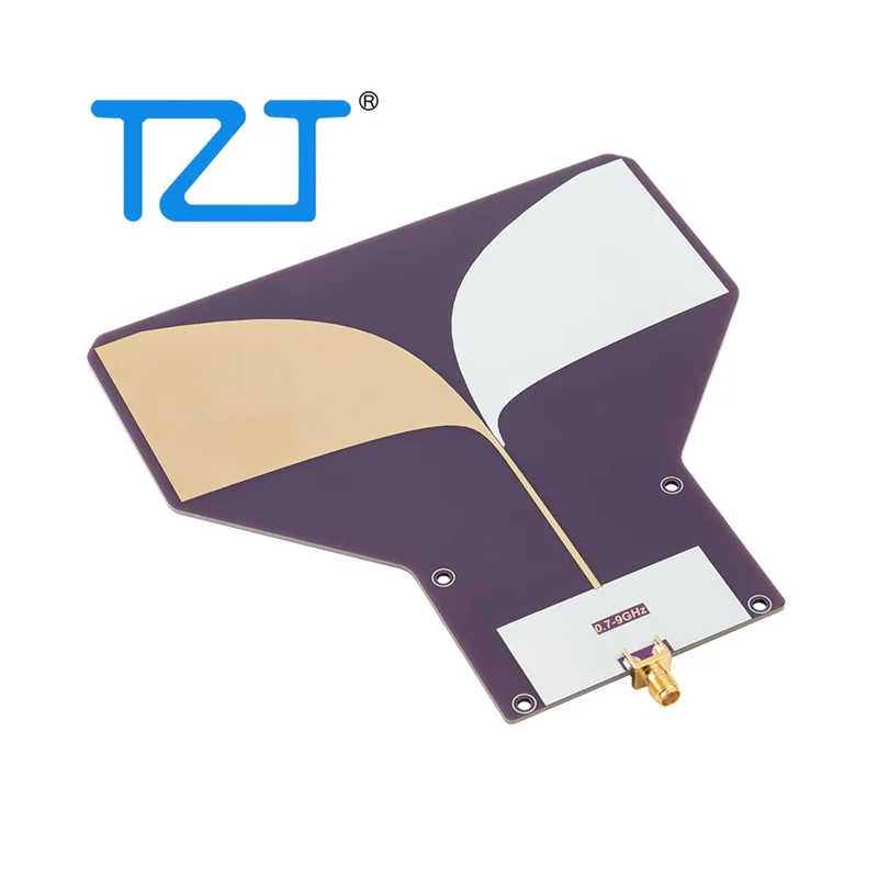 TZT R108 0.7-9GHz Ultra-Wideband Antenna UWB 6dBi Directional Antenna for Image Transmission IoT RFID