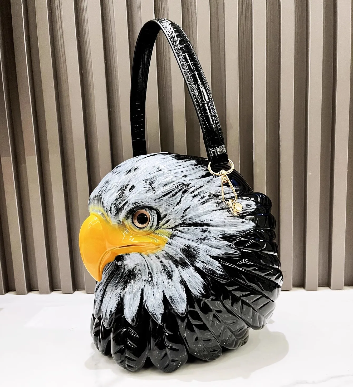 

Новая сумка в форме головы совы, сумка для пар, сумка унисекс, ретро, 3D сумка в форме орла, новинка, уникальная сумка через плечо с изображением инопланетянина