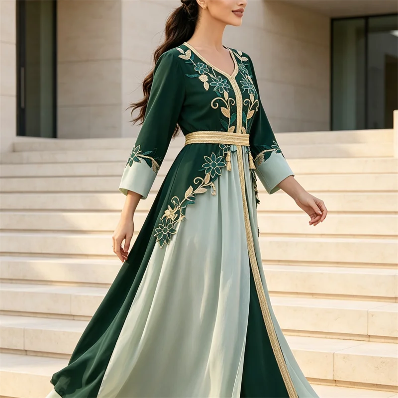 Embroidery Kebaya - Kimono Bordir Elegan Cardigan Terbuka Abaya