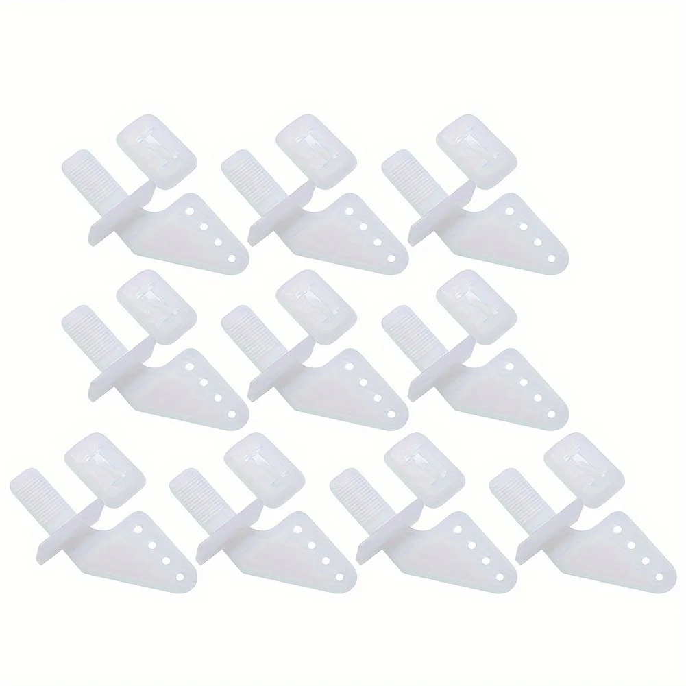 10pcs/Lot 4 Holes Nylon Pin Horns for RC Airplane Remote Control Foam Electric Park Flyers Parts RC Airplane
