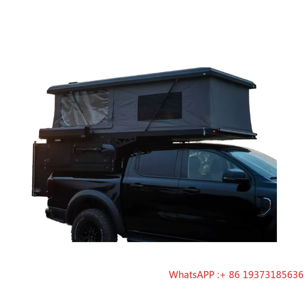 XINYI New Aluminum Expedition Truck Camper 4x4 Off-Road Shell & Canopy Topper for Hilux/Tacoma/Ram/Amarok/Tundra/F150