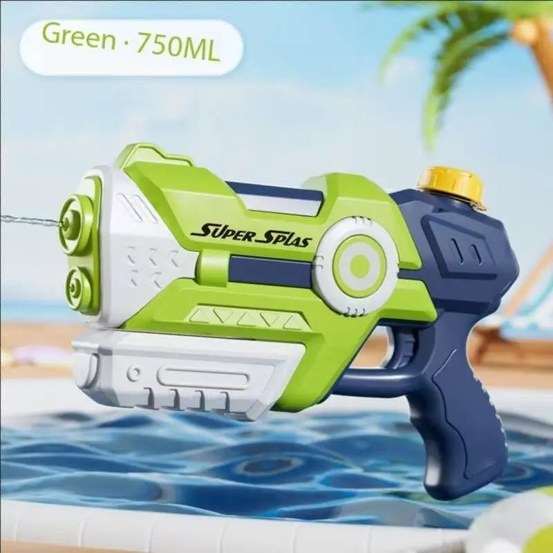 Summer Water Gun non Electric Pistol High-pressure Full Automatic Shooting Water Beach Toy Gun For kid Children Boys Girls Gift