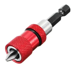 Chave de fenda magnética Bit Holder, profundidade ajustável do parafuso, Hex Driver com PH2 Scewdriver Bit, 1Pc, 1/4