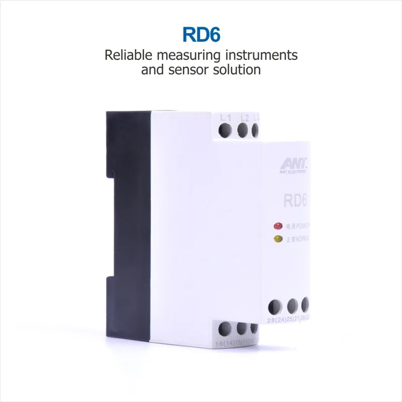 RD6 Voltage 200-500V AC 3 three phase sequence failuture protection control relay