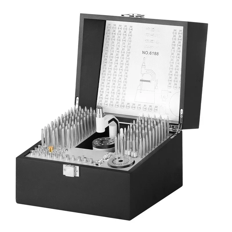 Punching needle machine, pendulum shaft disassembly tool, precision punch punching table, clock movement, watch repair tool
