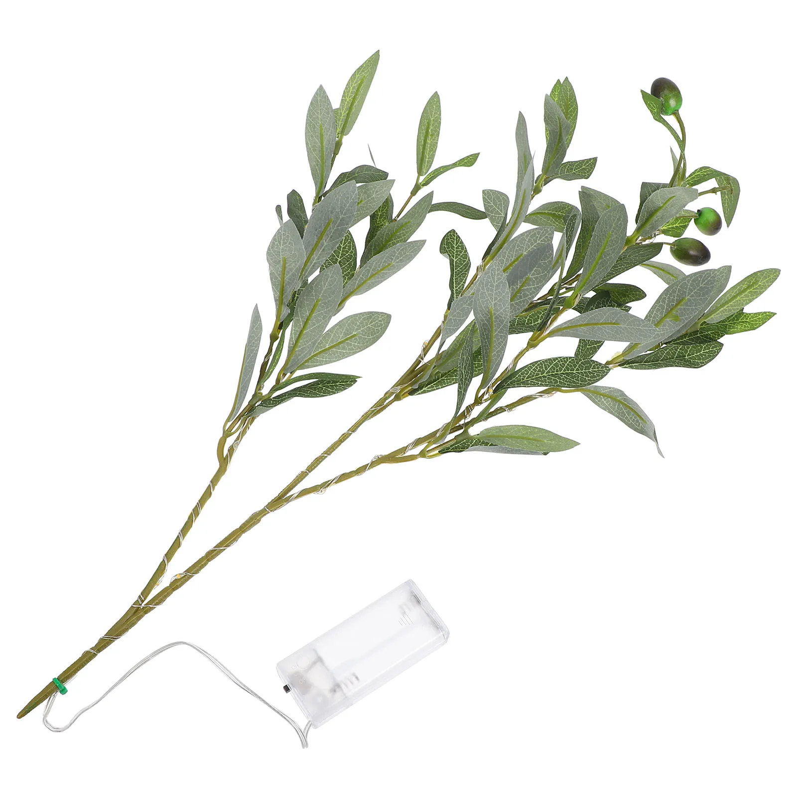 فرع الزيتون مصباح أوراق صناعية إضاءة لطيفة غرفة نوم غرفة المعيشة مكتب الخضرة ينبع فرع الزيتون مصباح أوراق شجرة وهمية