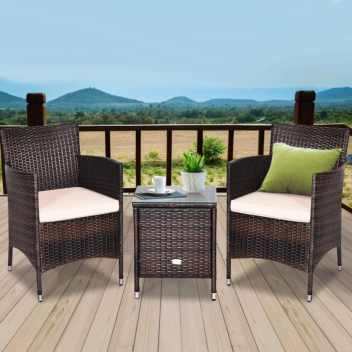 

Best Seller Plastic Wicker Rattan Sofa Set Rattan Garden Patio Outdoor Pe