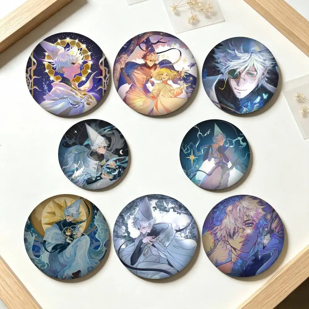 Q-Qifrey Witch Hat Atelier  25mm 32mm 44mm 58mm 75mm Brooches Badges Pins for Accessories Gift