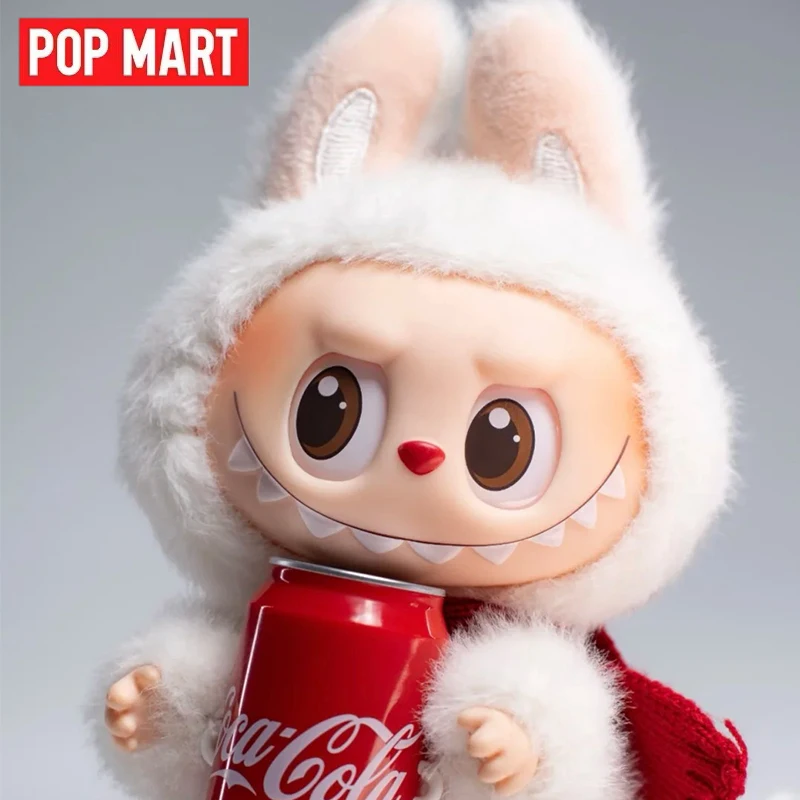 POP MART LABUBU THE MONSTERS COCA-COLA serie vinilo cara caja ciega juguetes caja misteriosa Mistery Caixa lindos juguetes de peluche regalo sorpresa