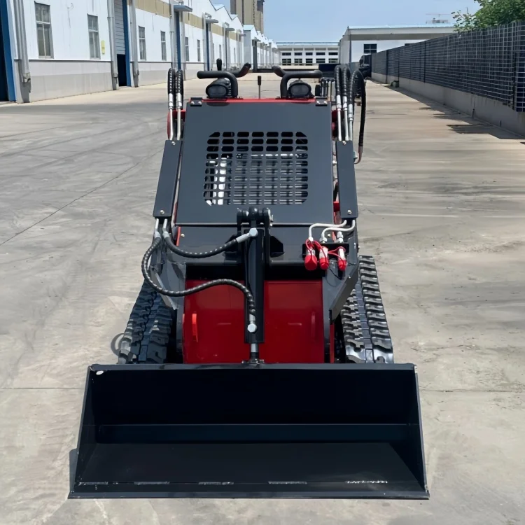 SDLOT Narrow Body Mini Skid Steer Loader Laidong Diesel Engine CE EURO5 Hydraulic Digging Bucket for Small Trench Work