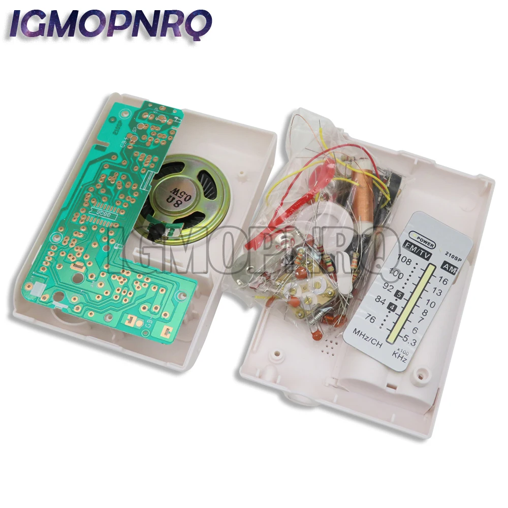 FDKJGECF CF2102 CF210SP AM/FM Stereo Radio Kit DIY Electronic Assemble Set Kit For Learner July Drop Ship DIY Laboratory