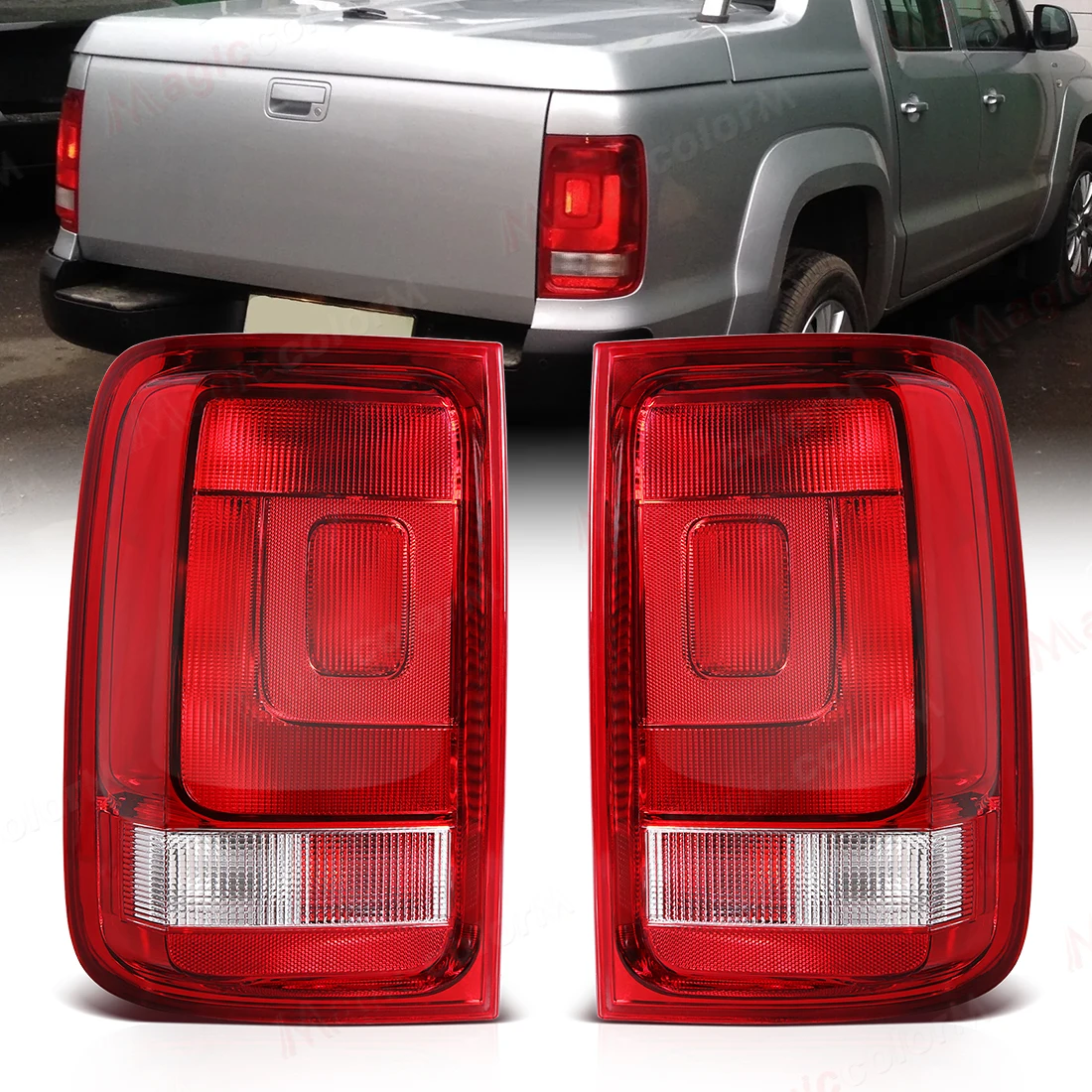 

For VW Volkswagen Amarok 2010 2011 2012 - 2018 2019 2020 2021 2022 Tail Lamps LED Tail light Assembly Car Accessories 12V