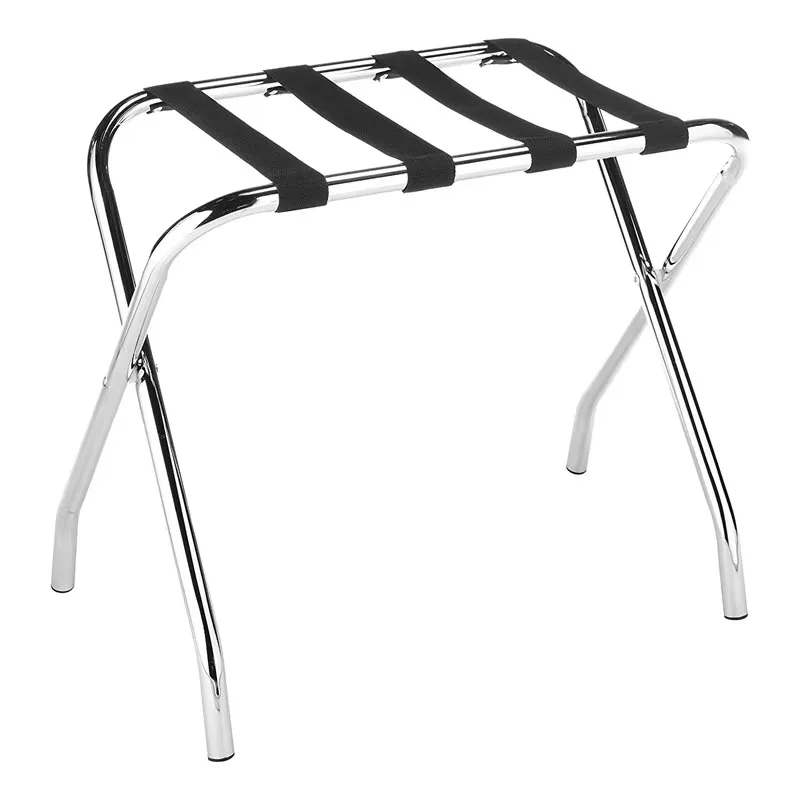 Hotel Room Luggage Racks Stainless Steel Folding Luggage Rack Guest Room Luggage Rack
