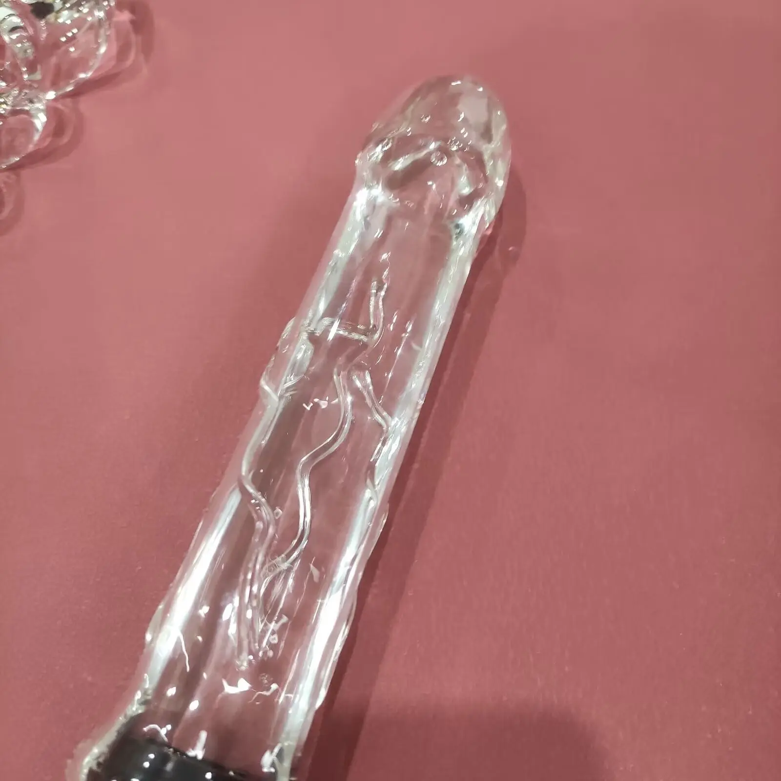 Manyjoy Glass Dildo Crystal Realistic Dilator Long Viginal Anus Plug G-Spot Massager SM Adult Sex Toy for Women Men Masturbator