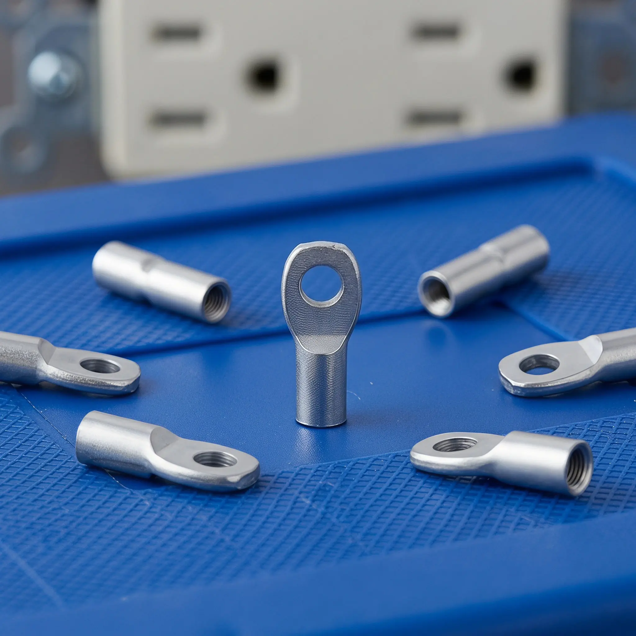 20Pcs Gas Strut Round Hole Mounting Head Heavy Duty Pneumatic Cylinder Mount Gas Spring Installation Connecting Part Hydraulic