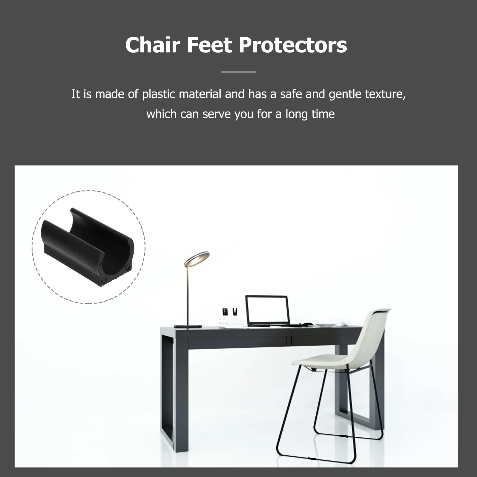 

50pcs Non Slip Pad Trampoline Leg Covers Chair Feet Protectors Anti Furniture Wide Uses Tables Chairs Outdoor Toys