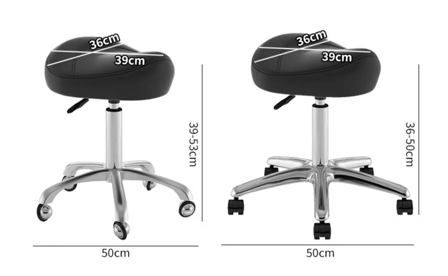 Beauty Salon Saddle Chair Furniture Barber Lifting Rotating Chair Tattood Manicure Chairs Barber Shop Hairdressing Bench Stools