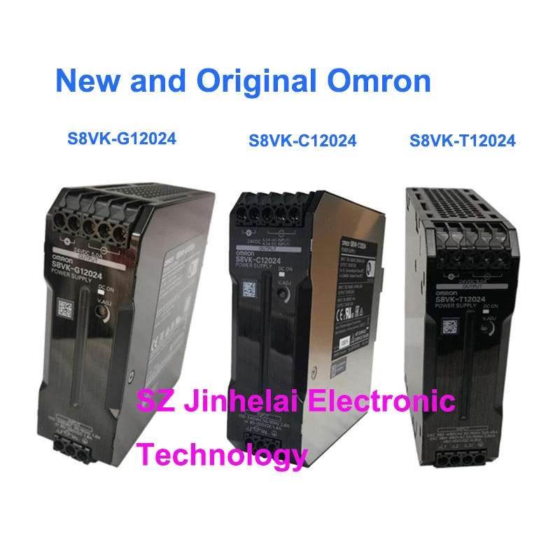 Omron S8VK-C12024 G12024 T12024 New and Original Power sufficient Durable 120W 24VDC 5.0A Guide Rail Power Supply