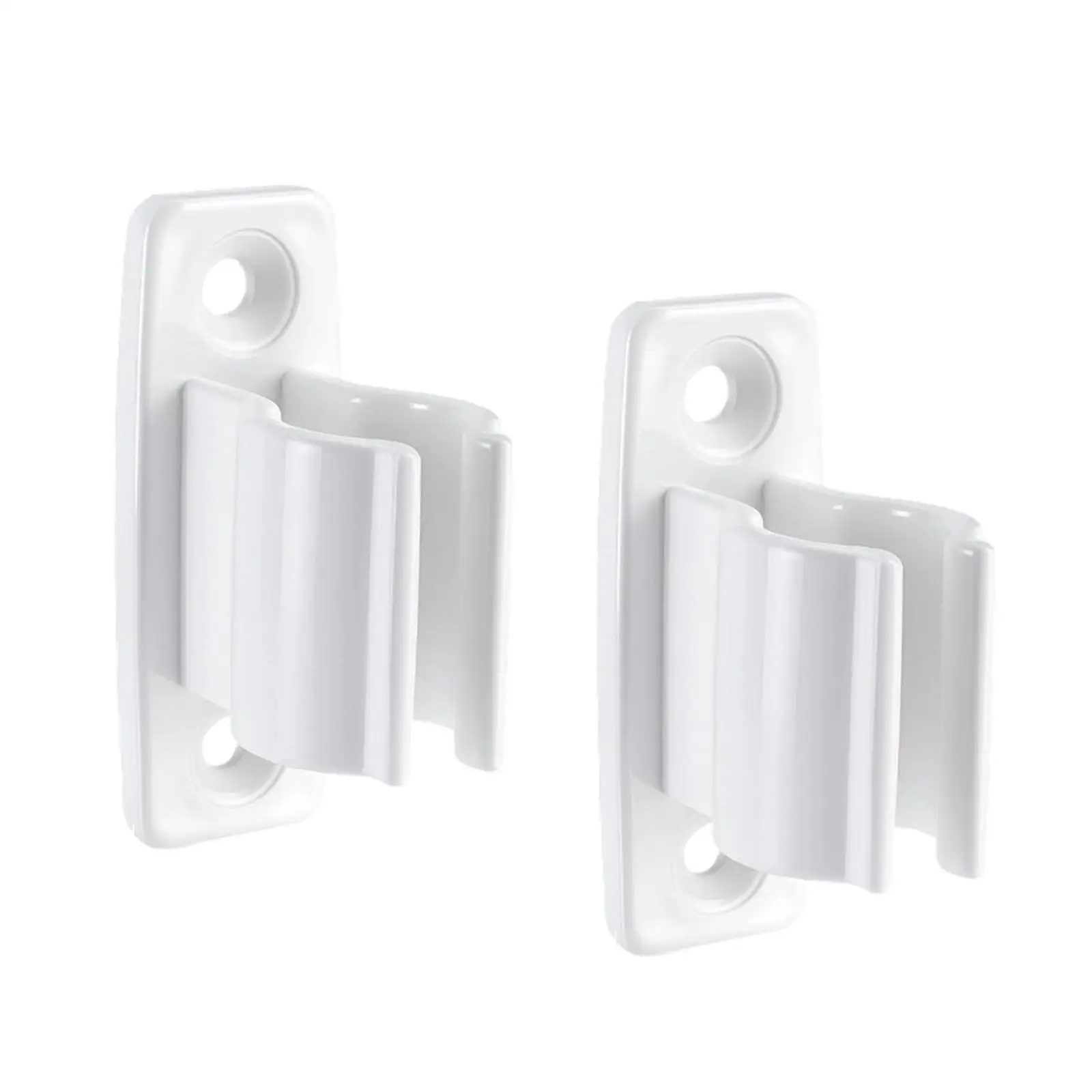 

2 Pieces RV Awning Crank Handle Brackets Clips Clamps Awning Crank Storage