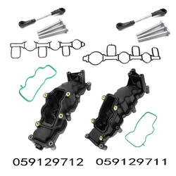 Kolektor dolotowy do A4 B8 A5 A6 C6 Q5 Q7 VW Phaeton Touareg V6 TDI 2.7,3.0 rura dolotowa powietrza