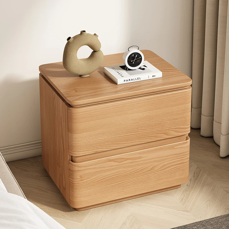 

Delicacy Display Bedside Tables Modern Luxury Simple Aesthetic Nightstands Design Premium Mesitas De Noche Bedroom Furniture