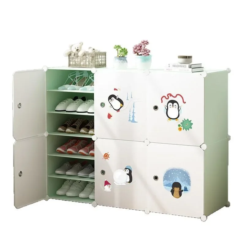 

Simple shoe rack doorway home multi-layer 2025 new popular large-capacity dust-proof storage dormitory bedroom shoe cabinet