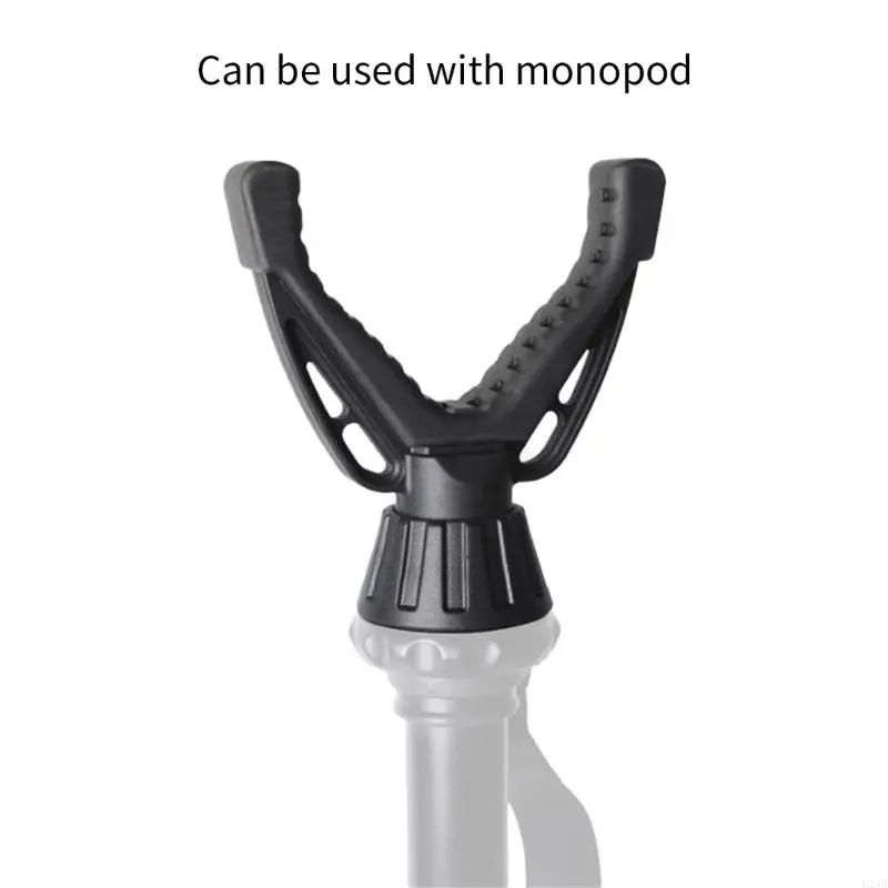 Universal Camera Mount For Various Devices via Included 3/8 to 1/4 Inch Adapter Featuring 360 Rotation Capability